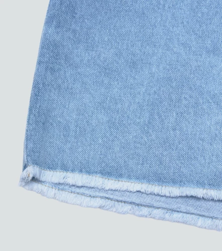 Luna Bermunda Tono Claro Con Desgaste UnserAZ