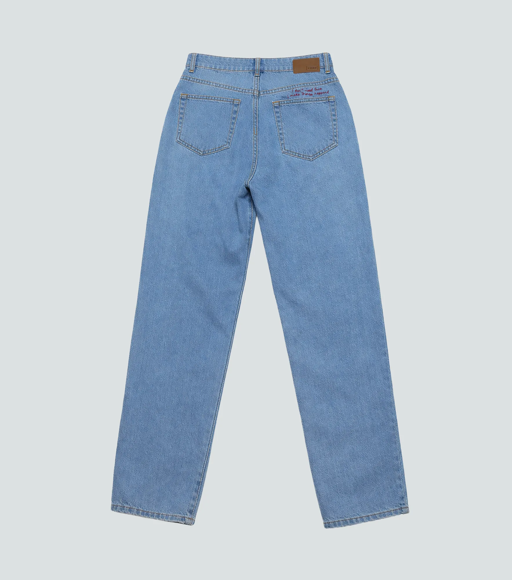 Lima Jean Momfit Con Bordado En Posterior Typer 836203 AZ