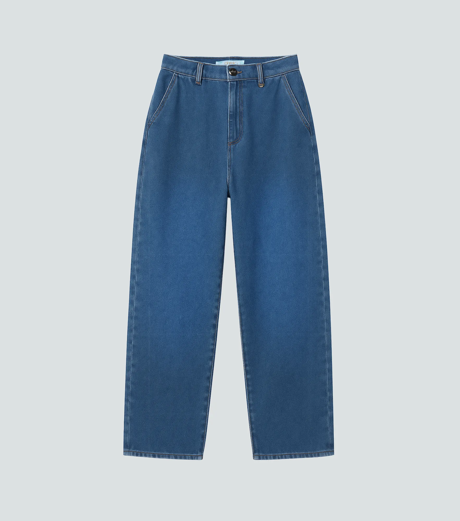 Barcelona Jean Para Mujer Tipo Barril Con Proceso Saray Derek 836289 AZ