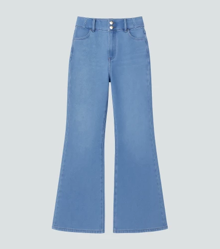 Jean Para Mujer Pull Up Bota Flare Praga Aura DerekAZ