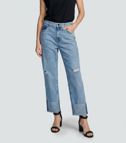 Praga Jean Para Mujer Anastacia DerekAZ
