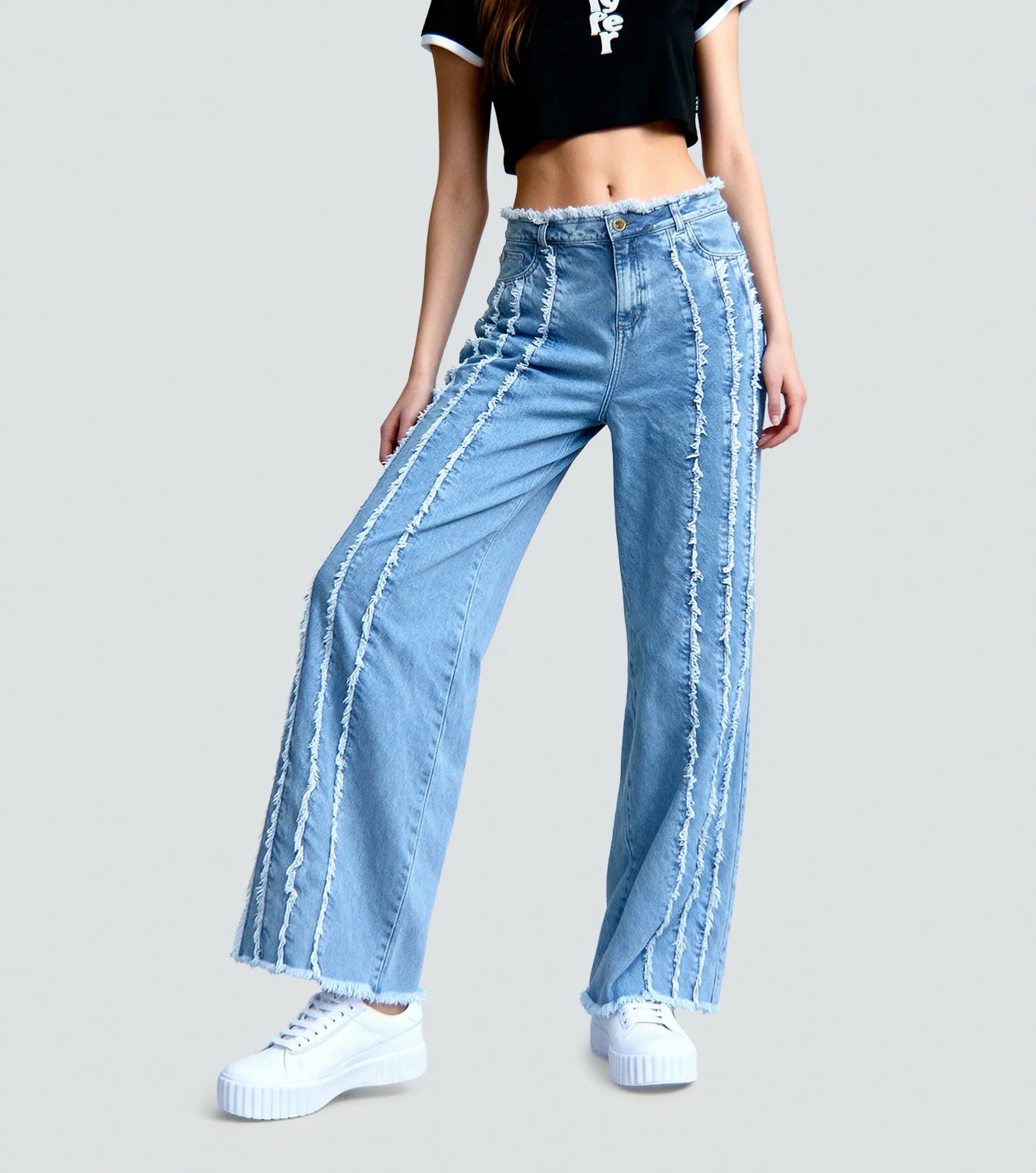 Anny Jean Wideleg Desflecado Typer 836812 AZ