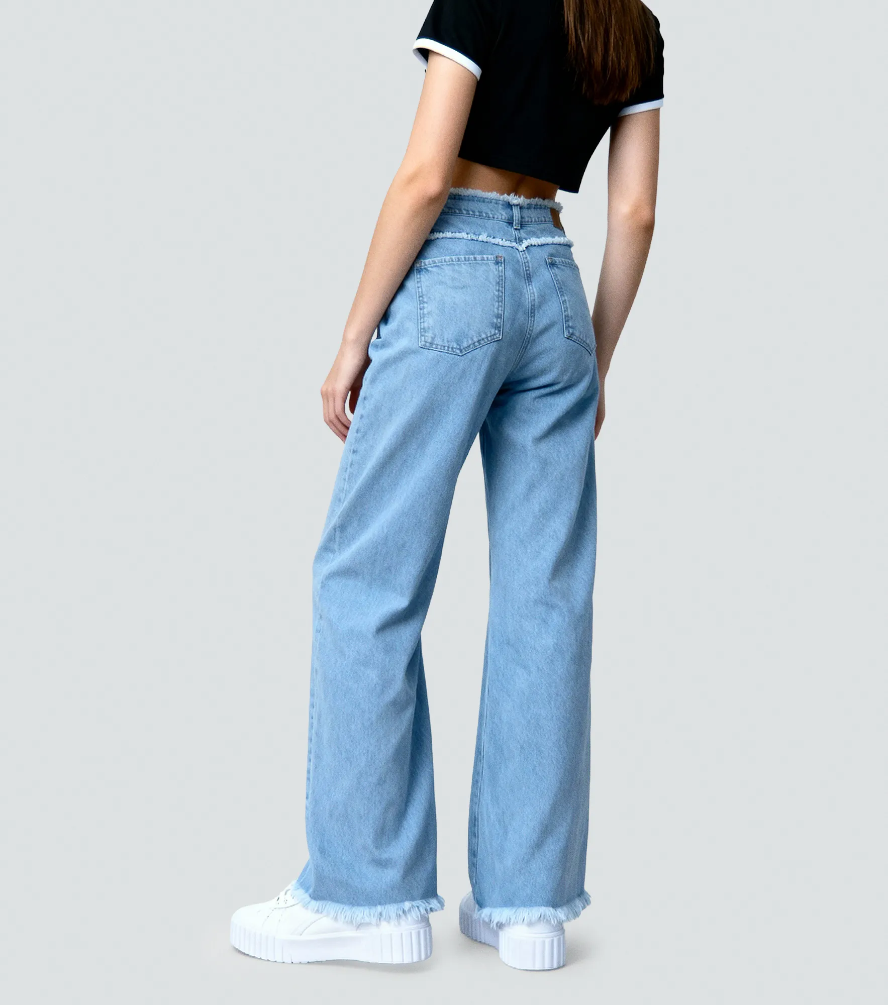 Anny Jean Wideleg Desflecado Typer 836812 AZ