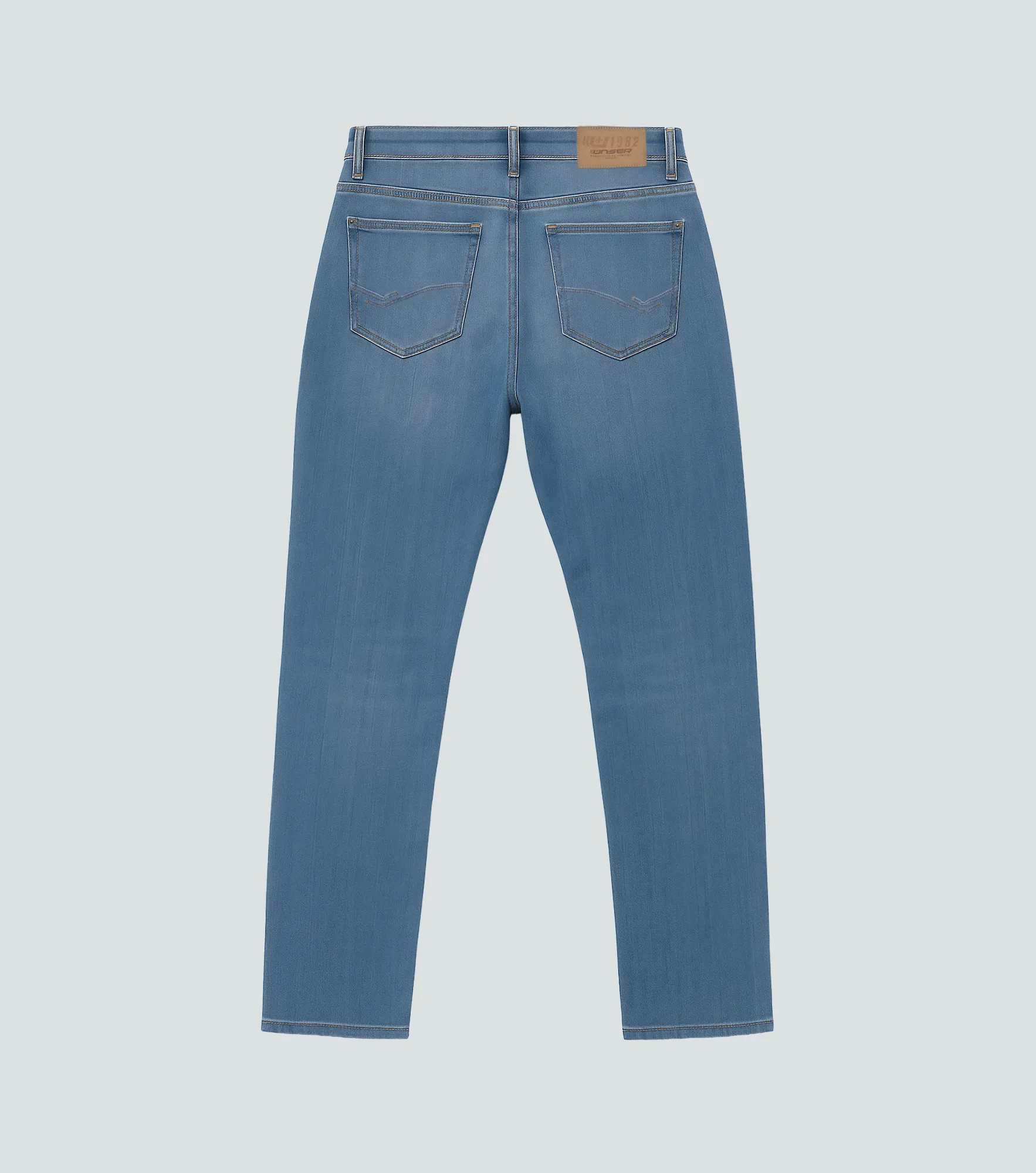 Iron Mark Jean En Tono Claro 5 Bolsillos Unser 837105 AZ