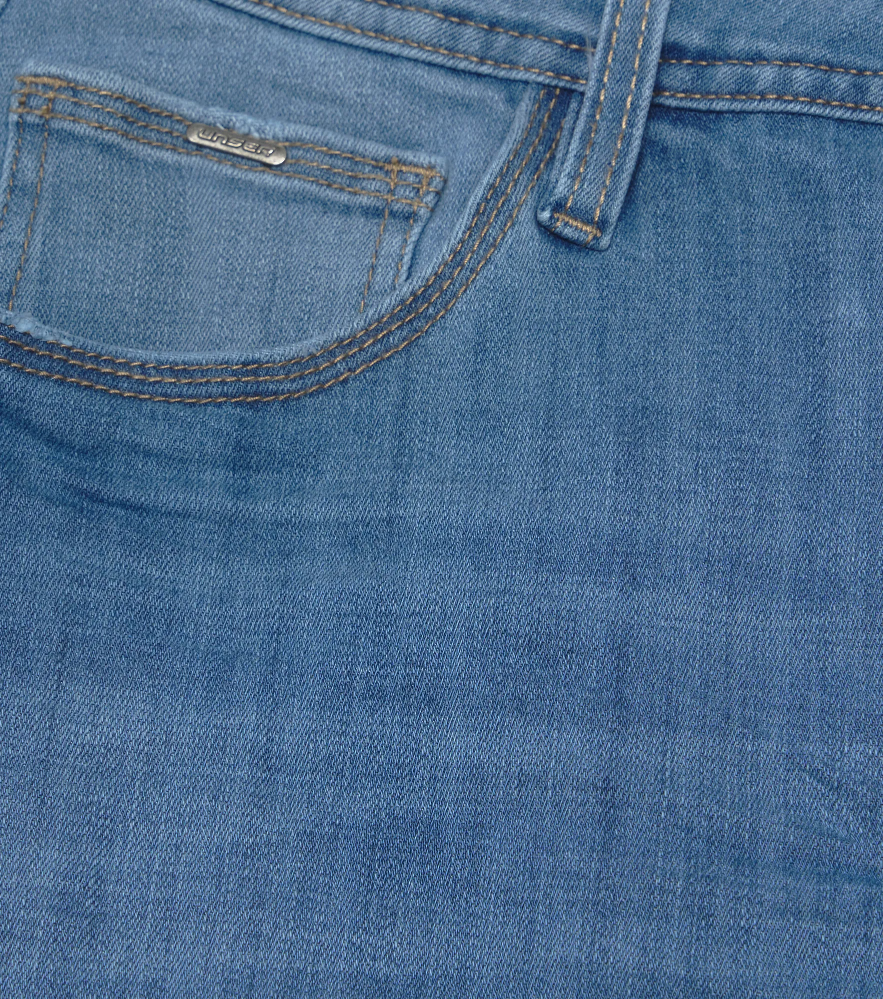 Iron Mark Jean En Tono Claro 5 Bolsillos Unser 837105 AZ