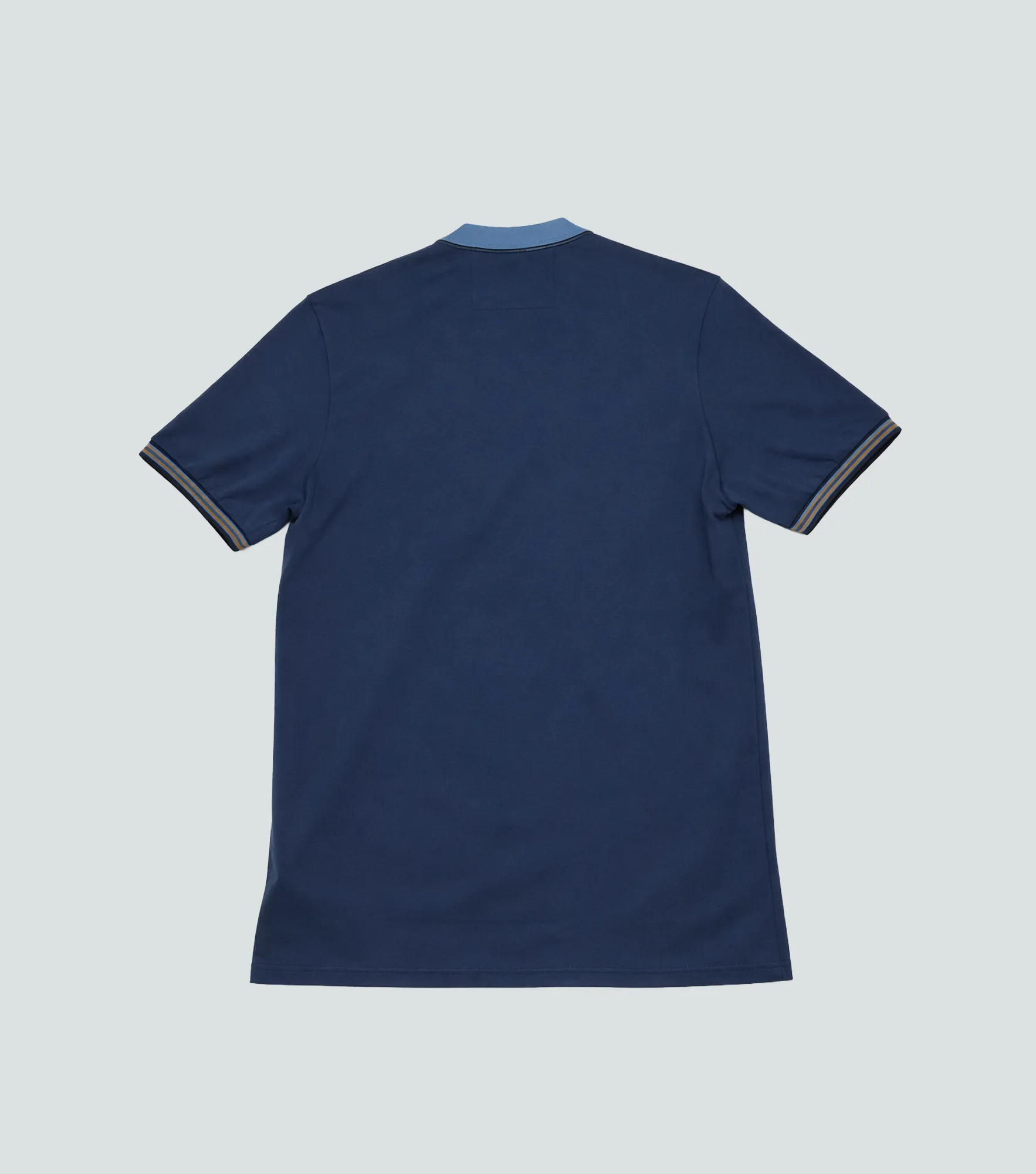 Slim Edwar Polo Con Detalles Combinados Unser 837222 AZ