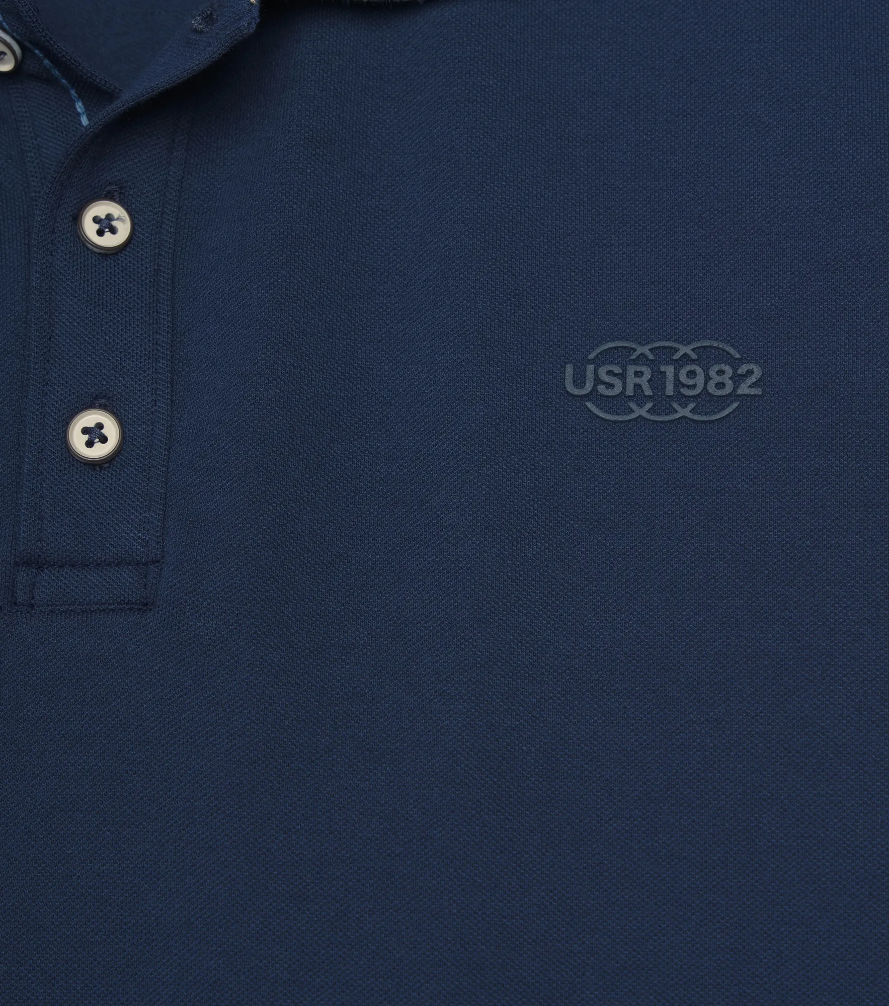 Slim Edwar Polo Con Detalles Combinados Unser 837222 AZ