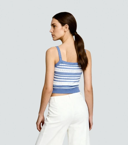 Sabbi Blusa Slim Tejida Texturizada TyperAZ