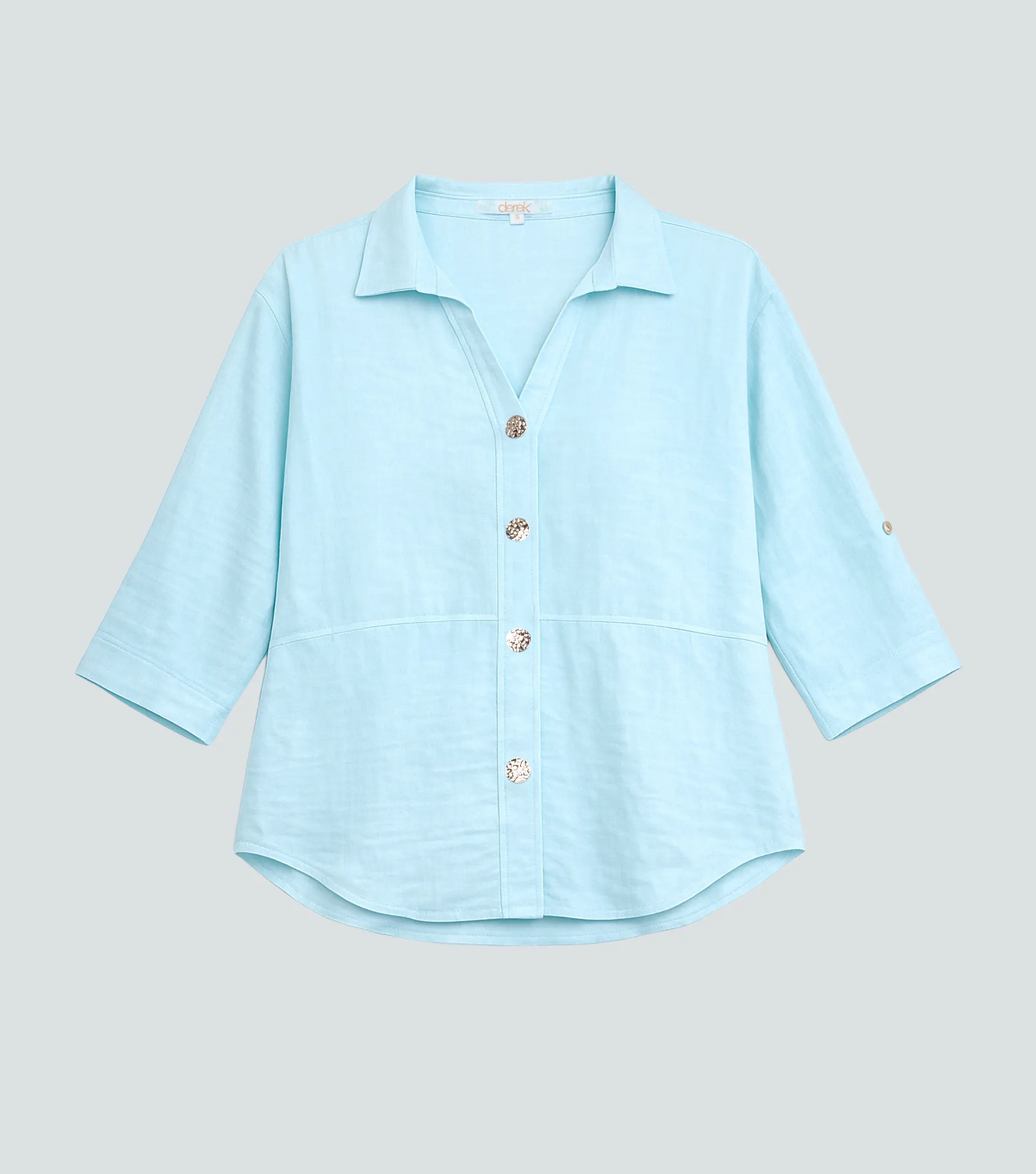 Blusa Para Mujer Manga Larga Unicolor Derek 834867 AC