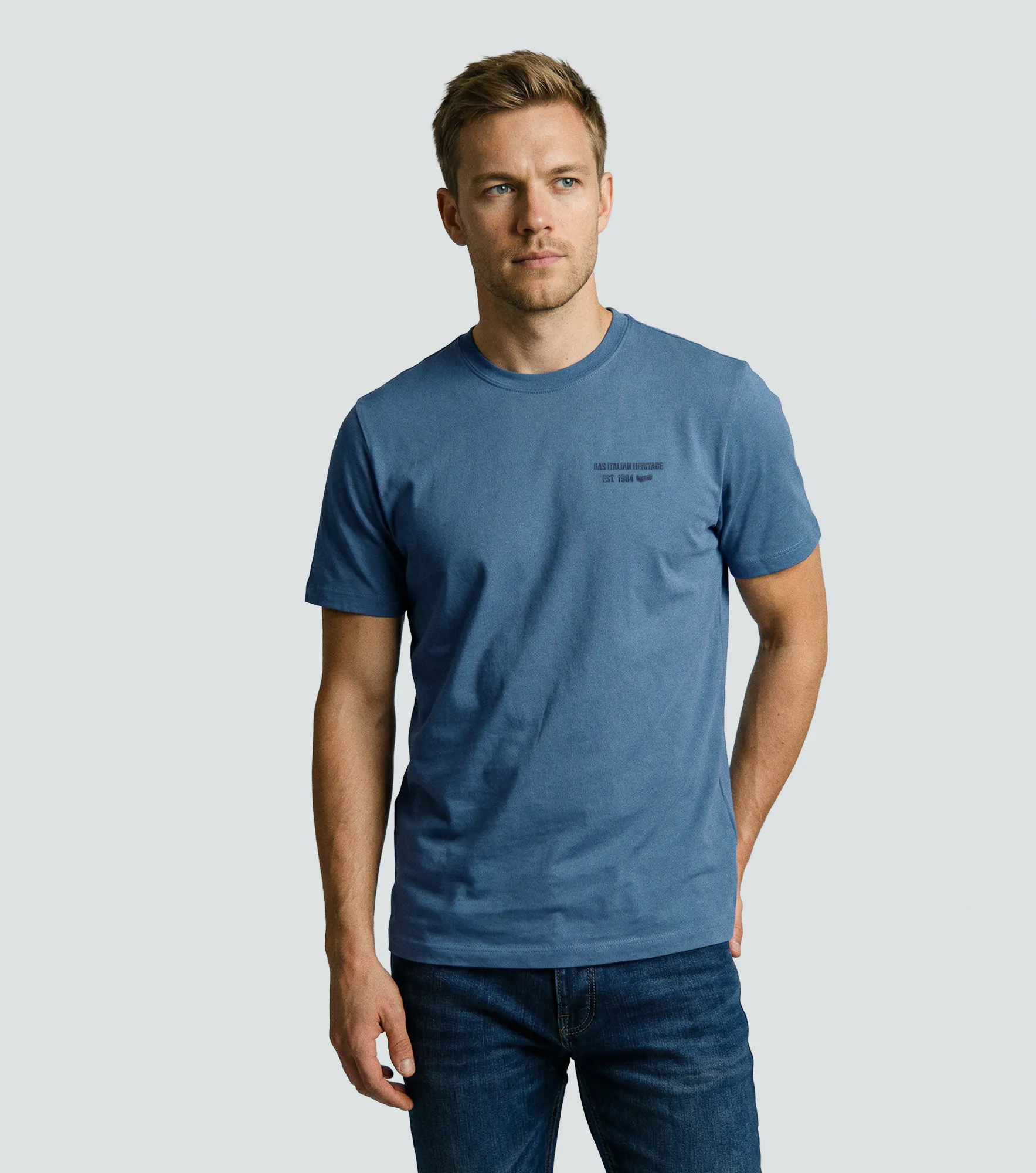 Barron Camiseta Relaxed Fit Masculino Gas 838504 AD