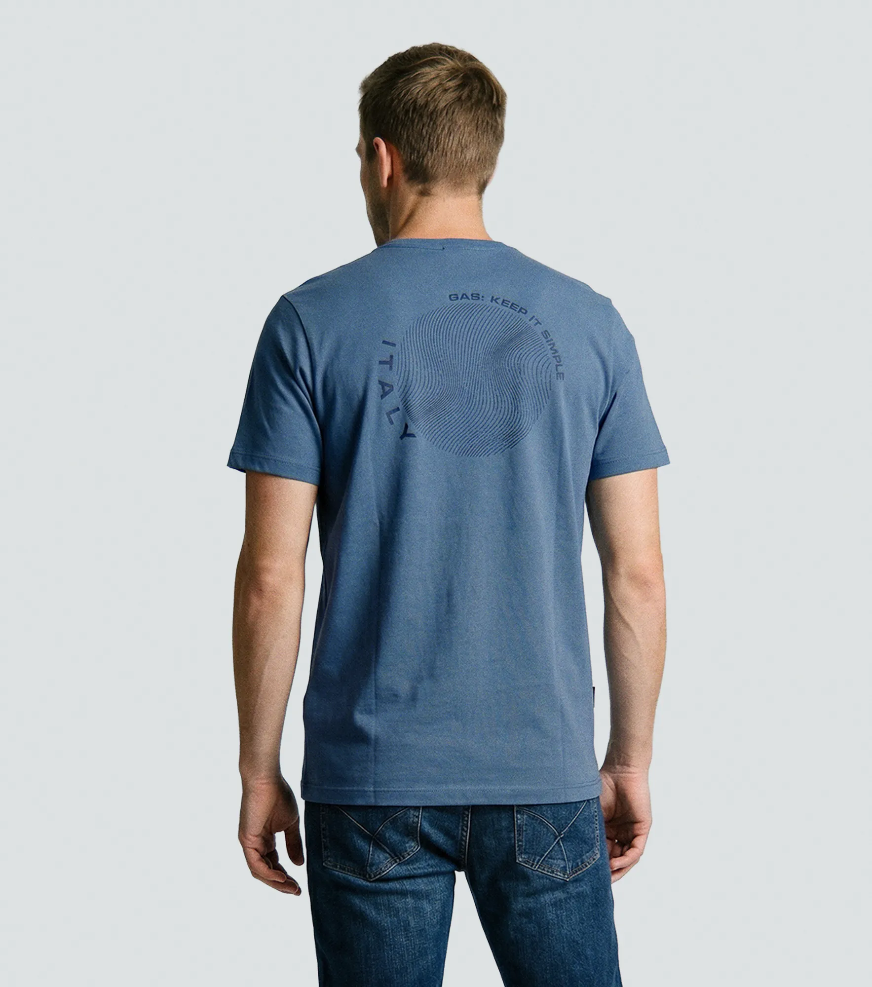 Barron Camiseta Relaxed Fit Masculino Gas 838504 AD