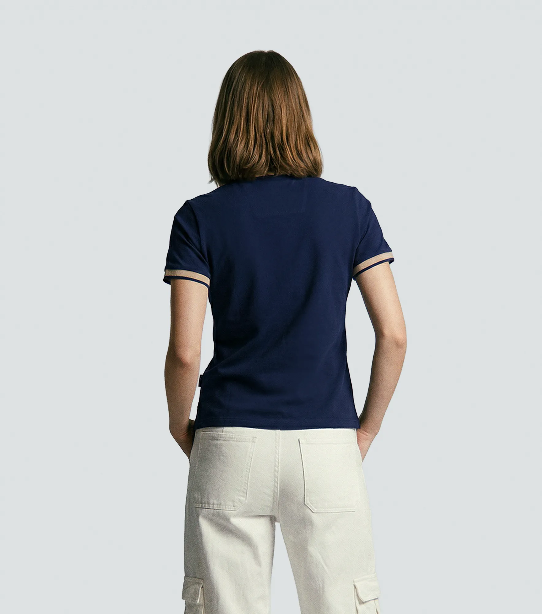 Genova Polo Slim Fit Femenino Gas 835438 AO