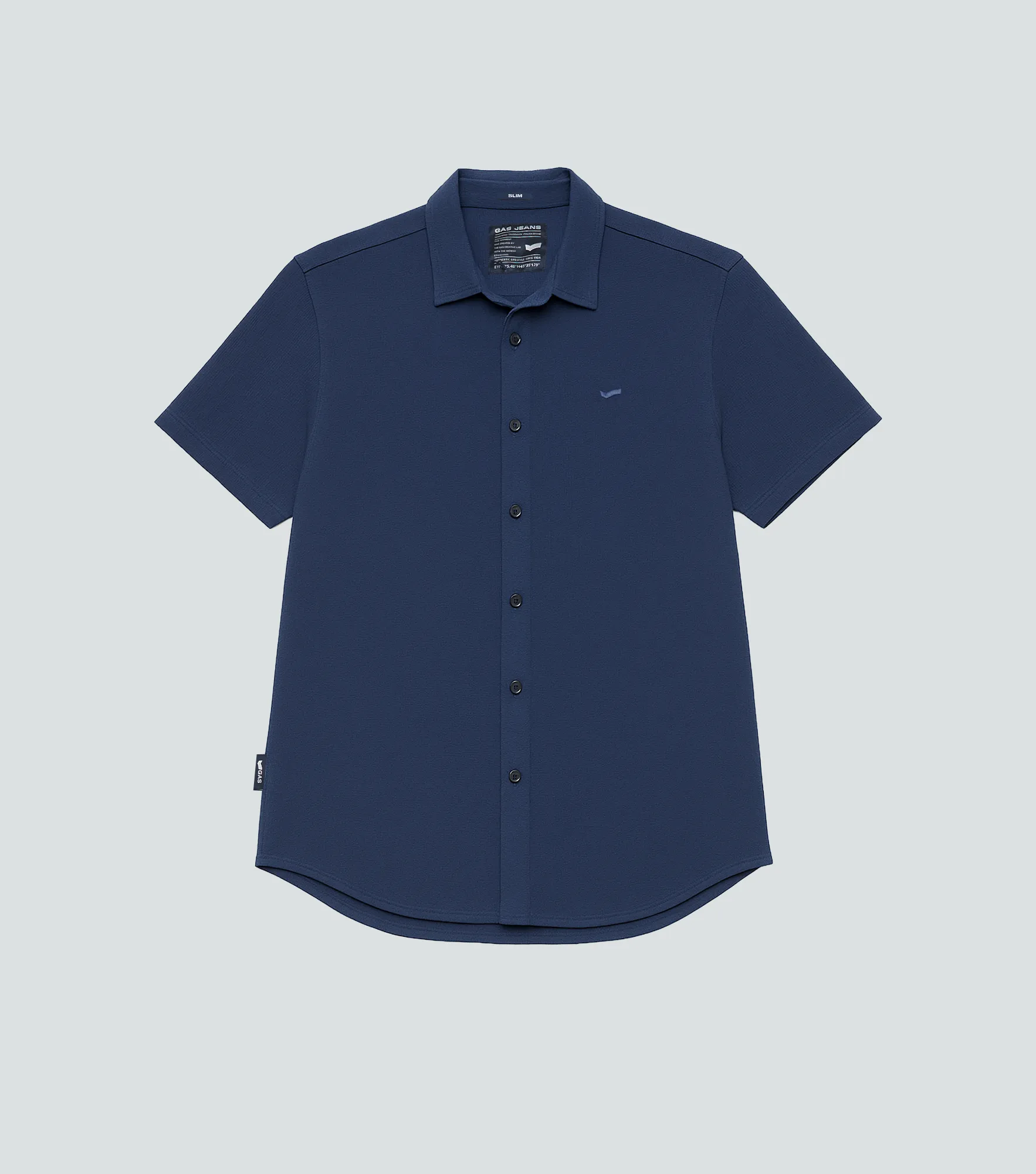 Rizzo Camisa Slim Masculina Gas 836881 AO