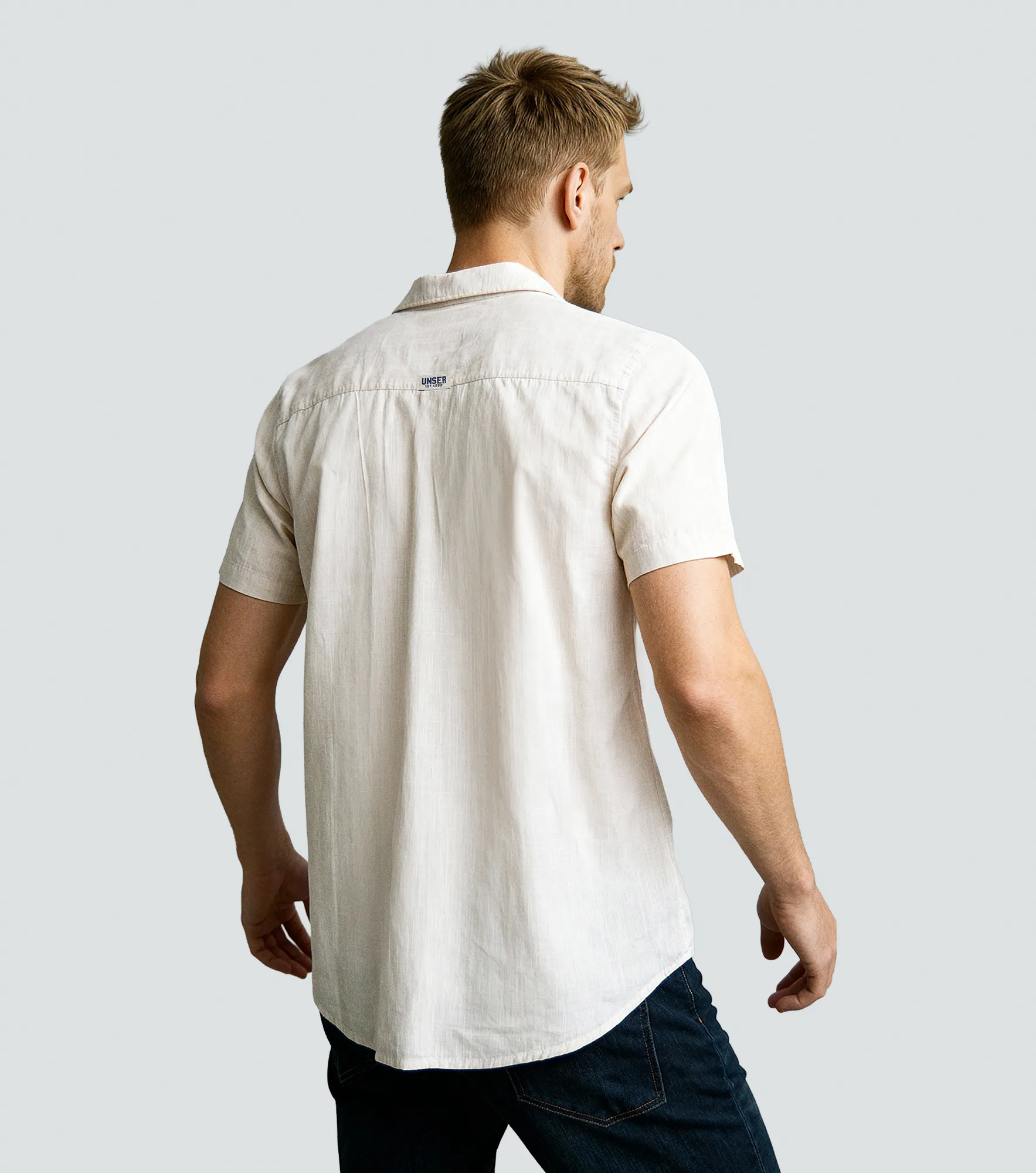 Slim Mario Camisa M C Unicolor Unser 836221 BG