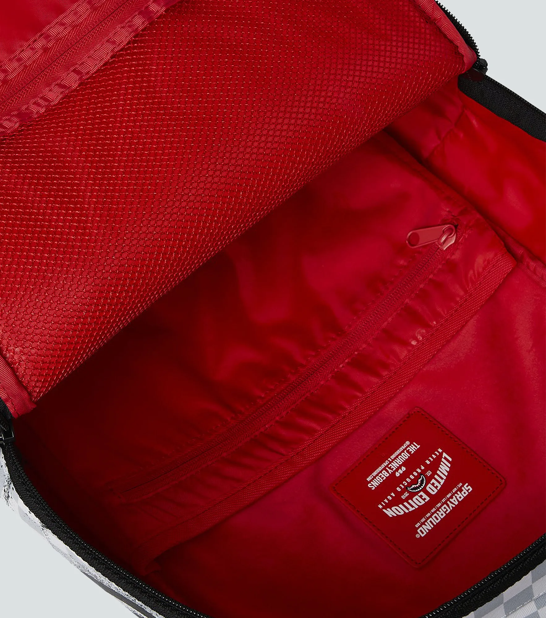 Morral Sprayground Red Stencil Shark 132627 BL