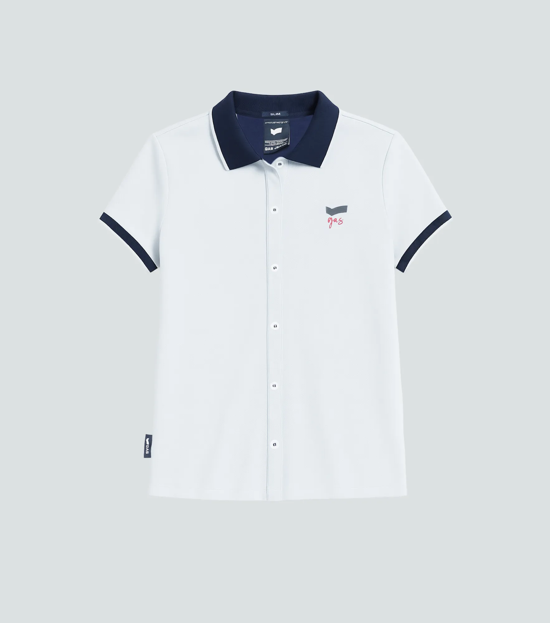 Genova Polo Slim Fit Femenino Gas 835438 AO