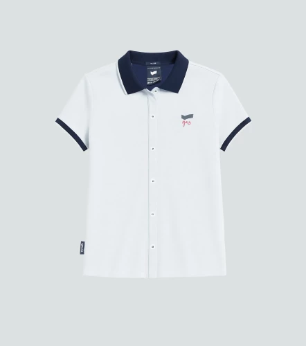 Genova Polo Slim Fit Femenino GasBL