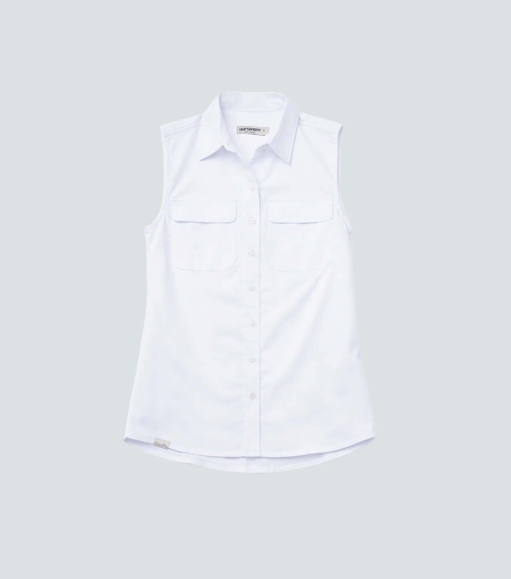 Lucero Blusa Camisera Manga Siza Con Bolsillos En Delantero Unser 836181 BL