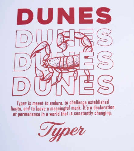 Therry T Shirt Comfort Con Estampado TyperBL