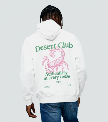 Tom Hoodie Oversize Estampado TyperBL