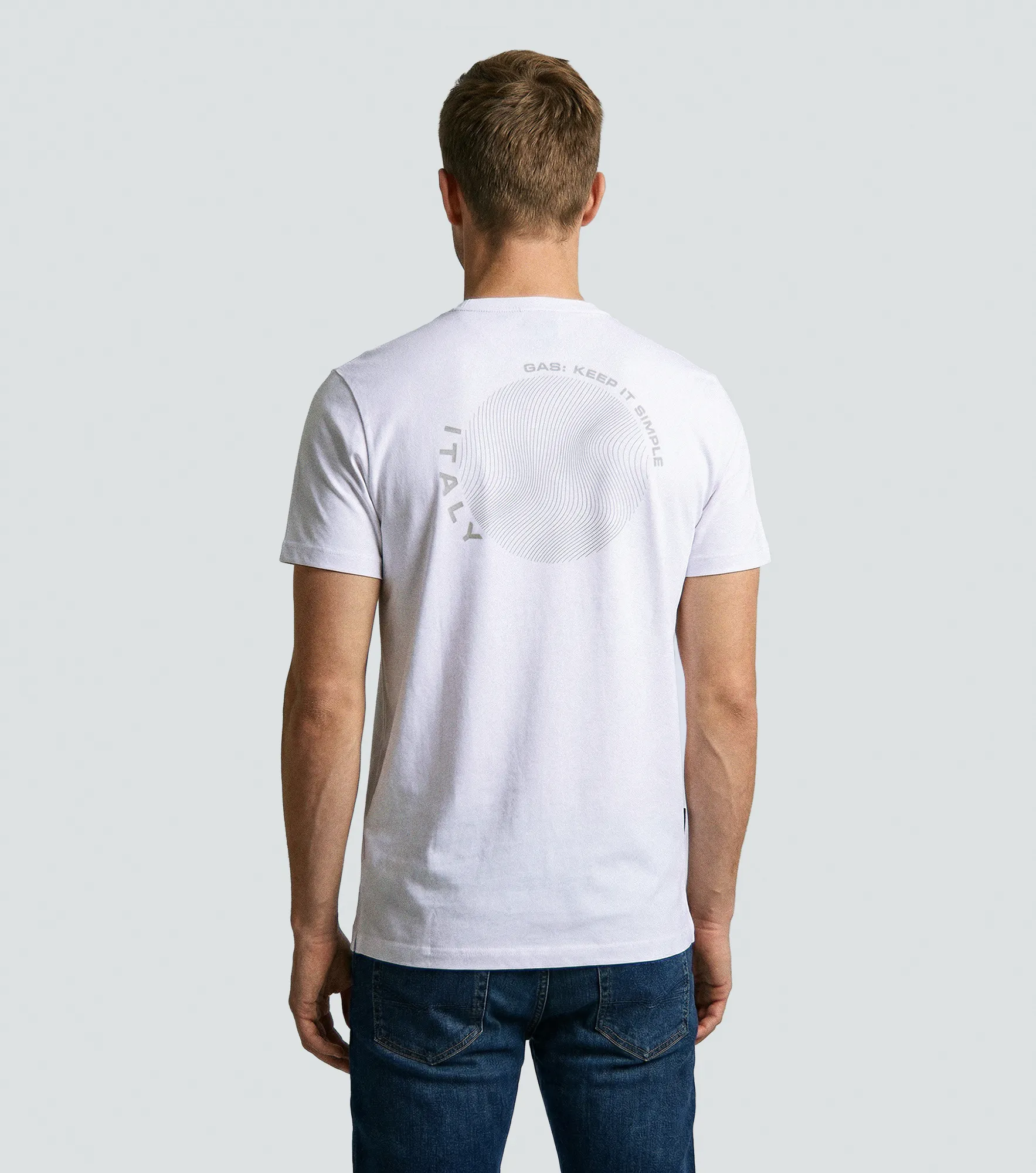 Barron Camiseta Relaxed Fit Masculino Gas 838504 AD
