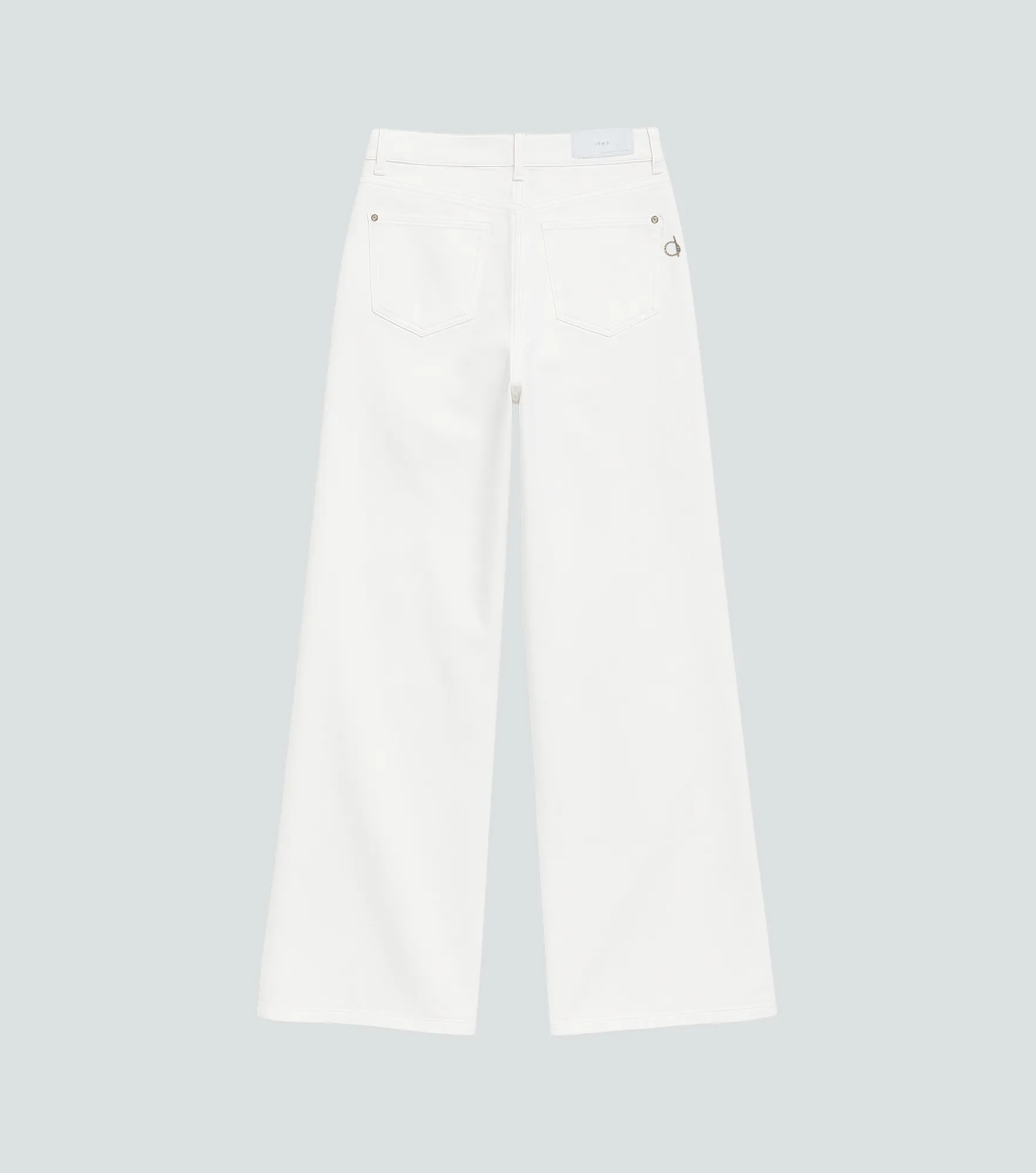 Pantalon Wide Leg En Drill Unicolor Andrew Derek 834907 BH