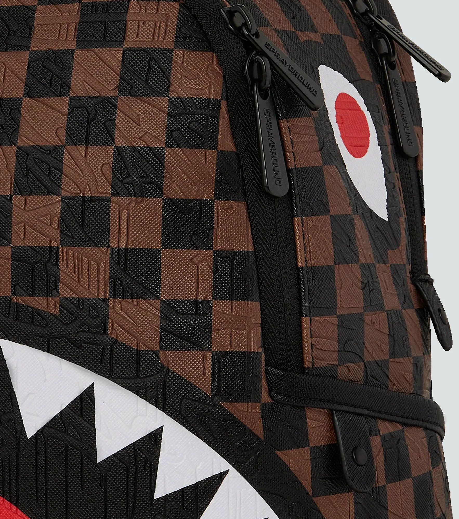 Morral Sprayground Mochila Savage Check 2 Emboss 132622 CF