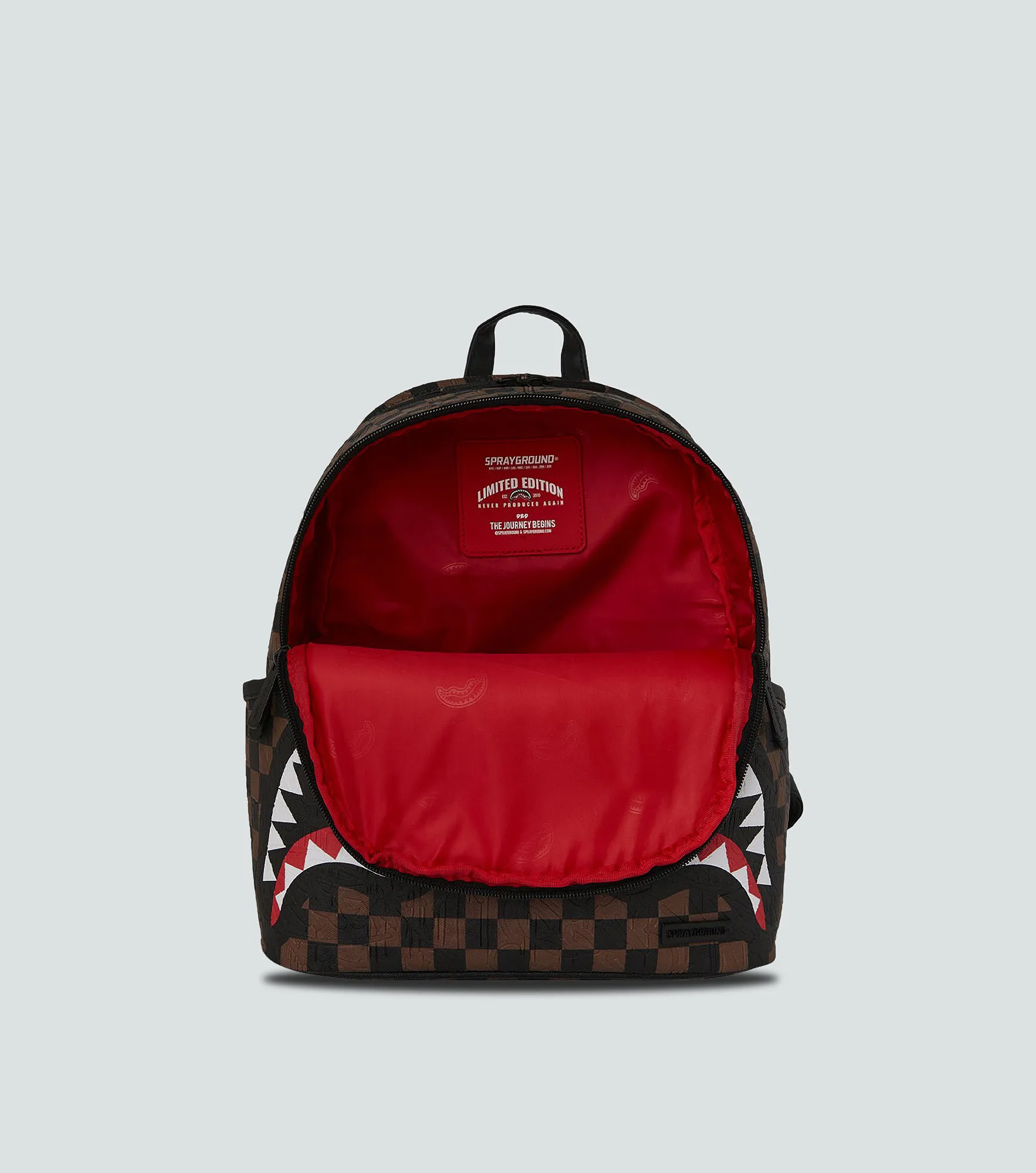 Morral Sprayground Mochila Savage Check 2 Emboss 132622 CF