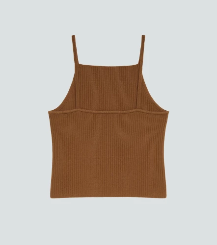 Lola Blusa Slim Fit Tejida De Tiras TyperCD