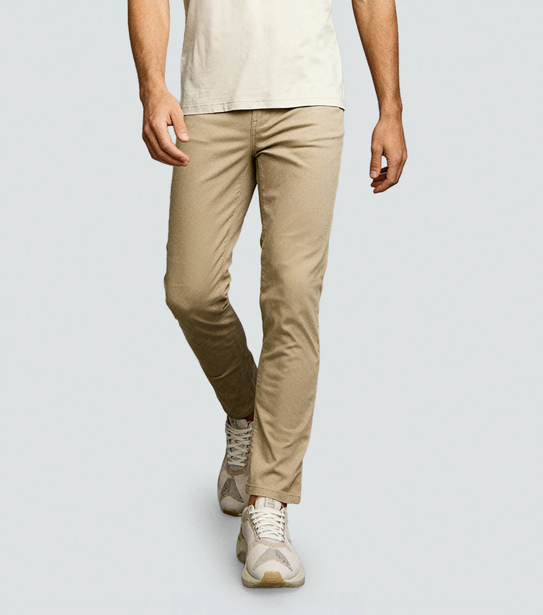 Iron Antonio Pantalon 5 Bolsillos Unicolor Unser 836173 KQ