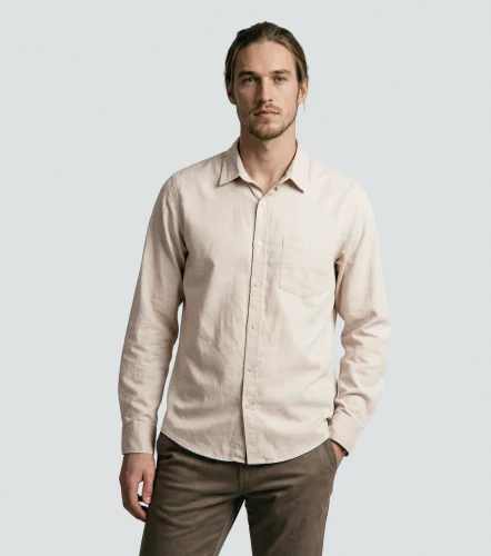 Slim Arley Camisa M L Unicolor Tela Con Detalle UnserKQ