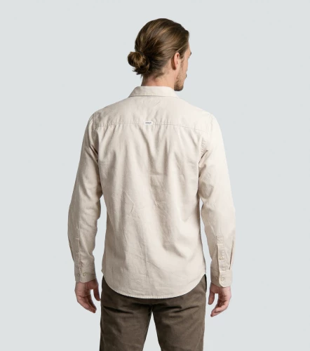 Slim Arley Camisa M L Unicolor Tela Con Detalle UnserKQ