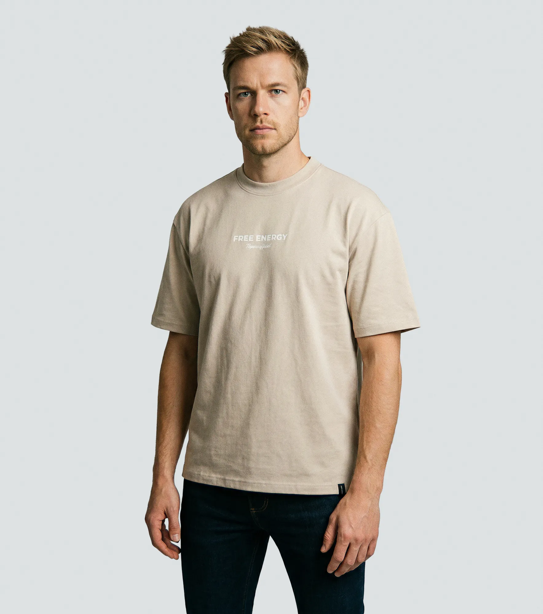 Abel T Shirt Oversize Estampada Typer 836598 KQ