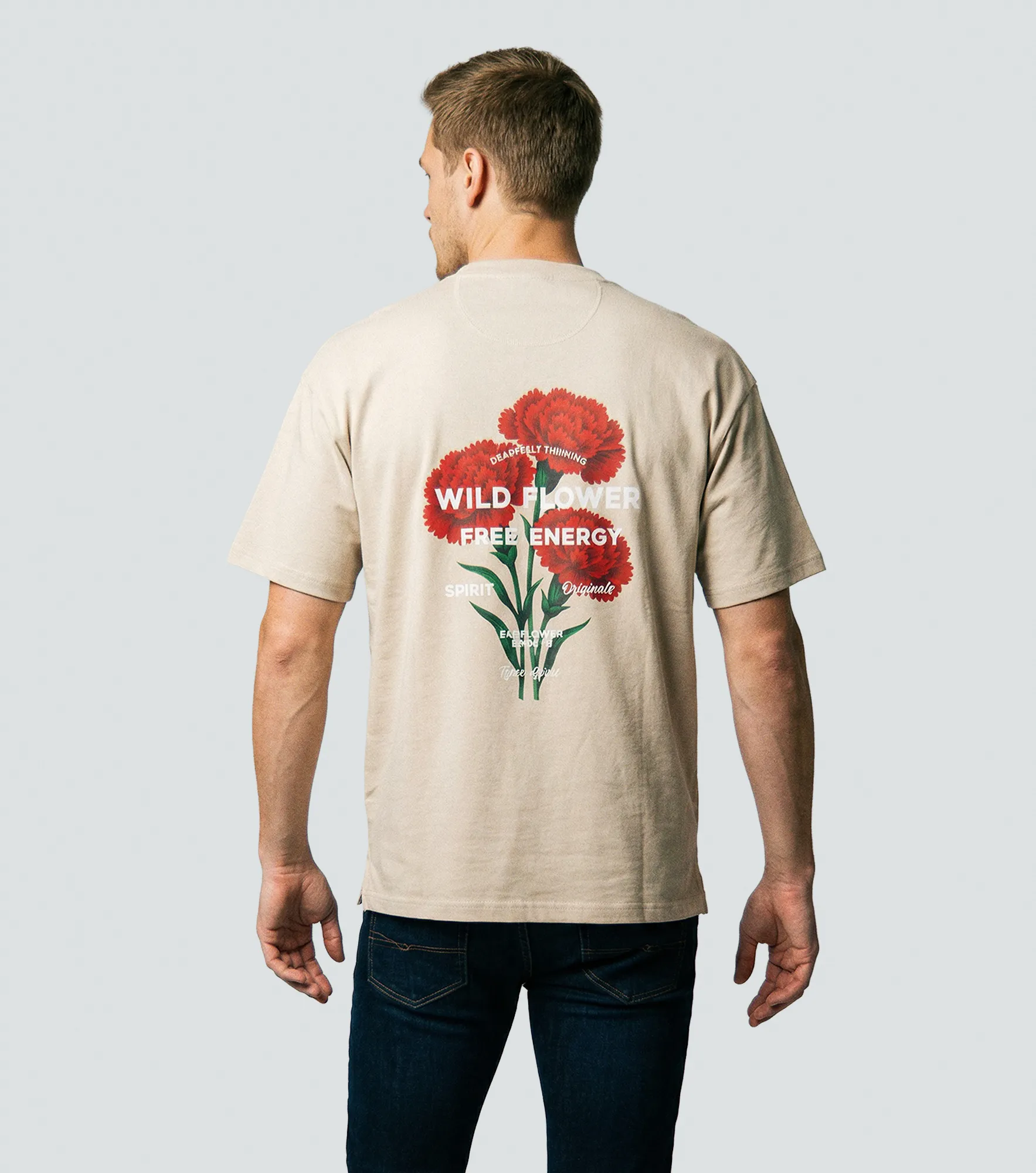 Abel T Shirt Oversize Estampada Typer 836598 KQ