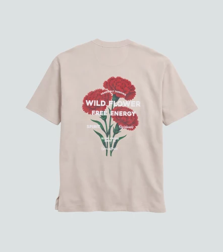 Abel T Shirt Oversize Estampada TyperKQ