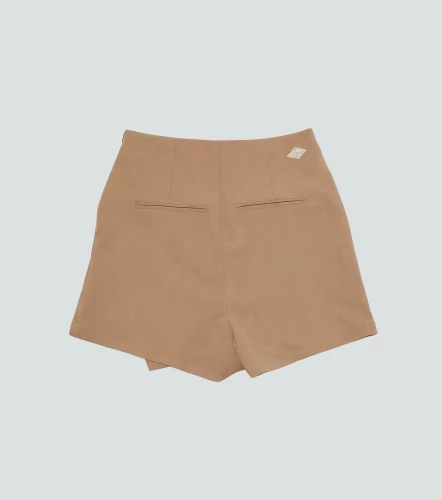 Brenda Falda Short Con Bolsillos En Posterior UnserKQ