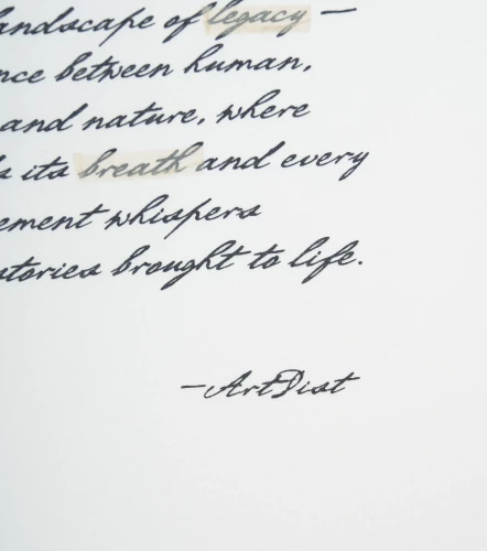 Camiseta Art Dist Script Ivory T ShirtCR