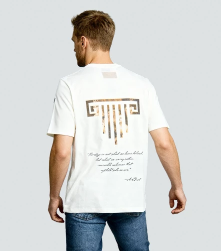 Camiseta Art Dist Verse Ivory T ShirtCR