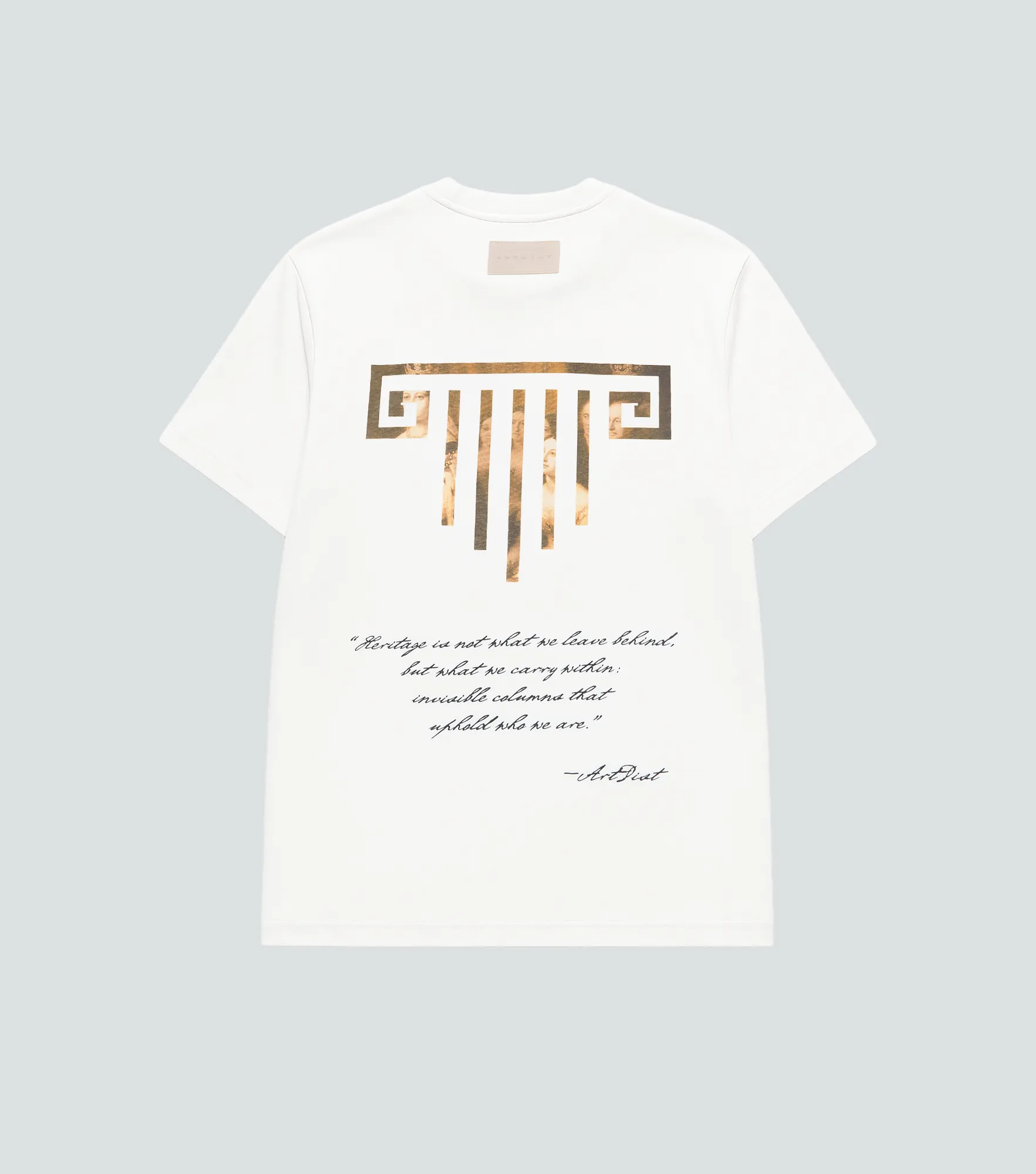 Camiseta Art Dist Verse Ivory T Shirt 132602 CR
