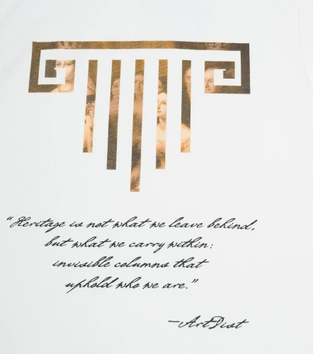 Camiseta Art Dist Verse Ivory T ShirtCR