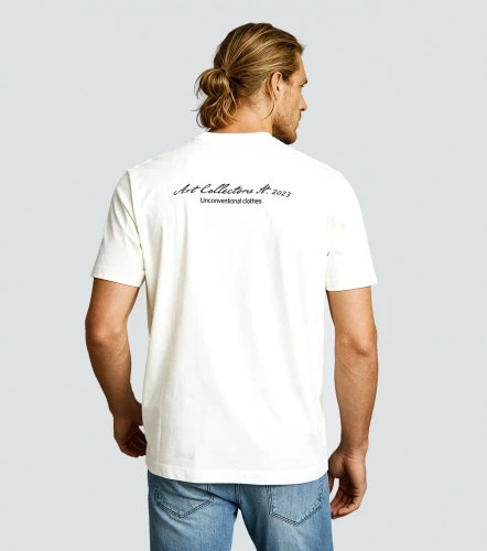 Camiseta Art Dist Unusual Ivory T ShirtCR