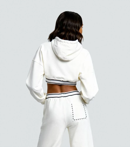 Hoodie Crop Clemont Mujer SincroniaCR