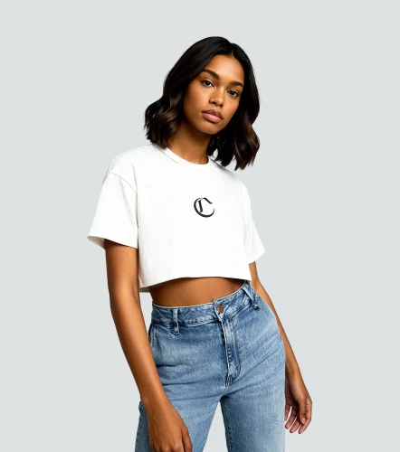 Crop Top Clemont Oversized CenereCR