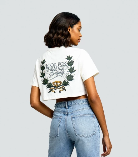 Crop Top Clemont Oversized CenereCR