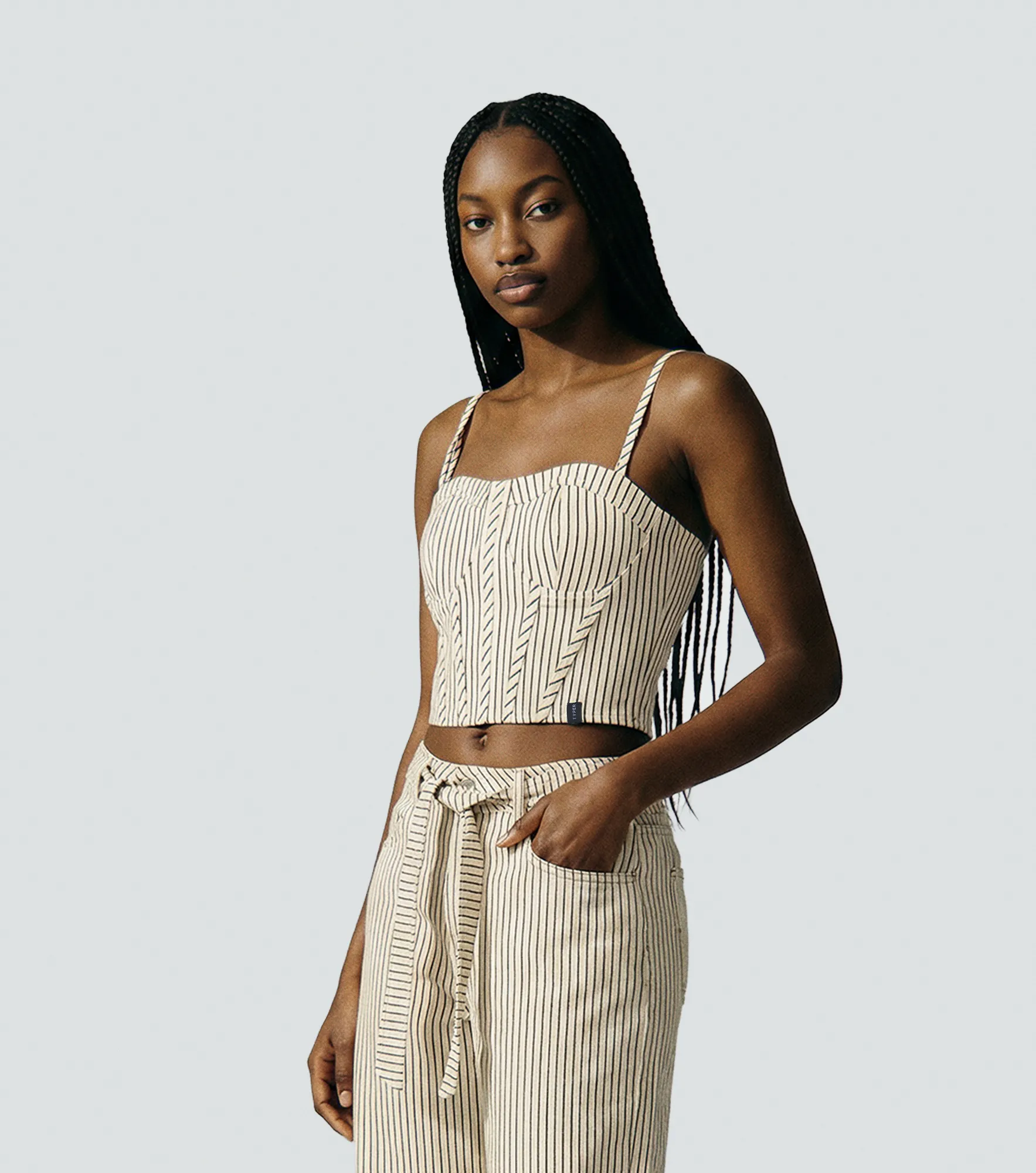 Erly Blusa Tipo Corse De Rayas Typer 836540 CR