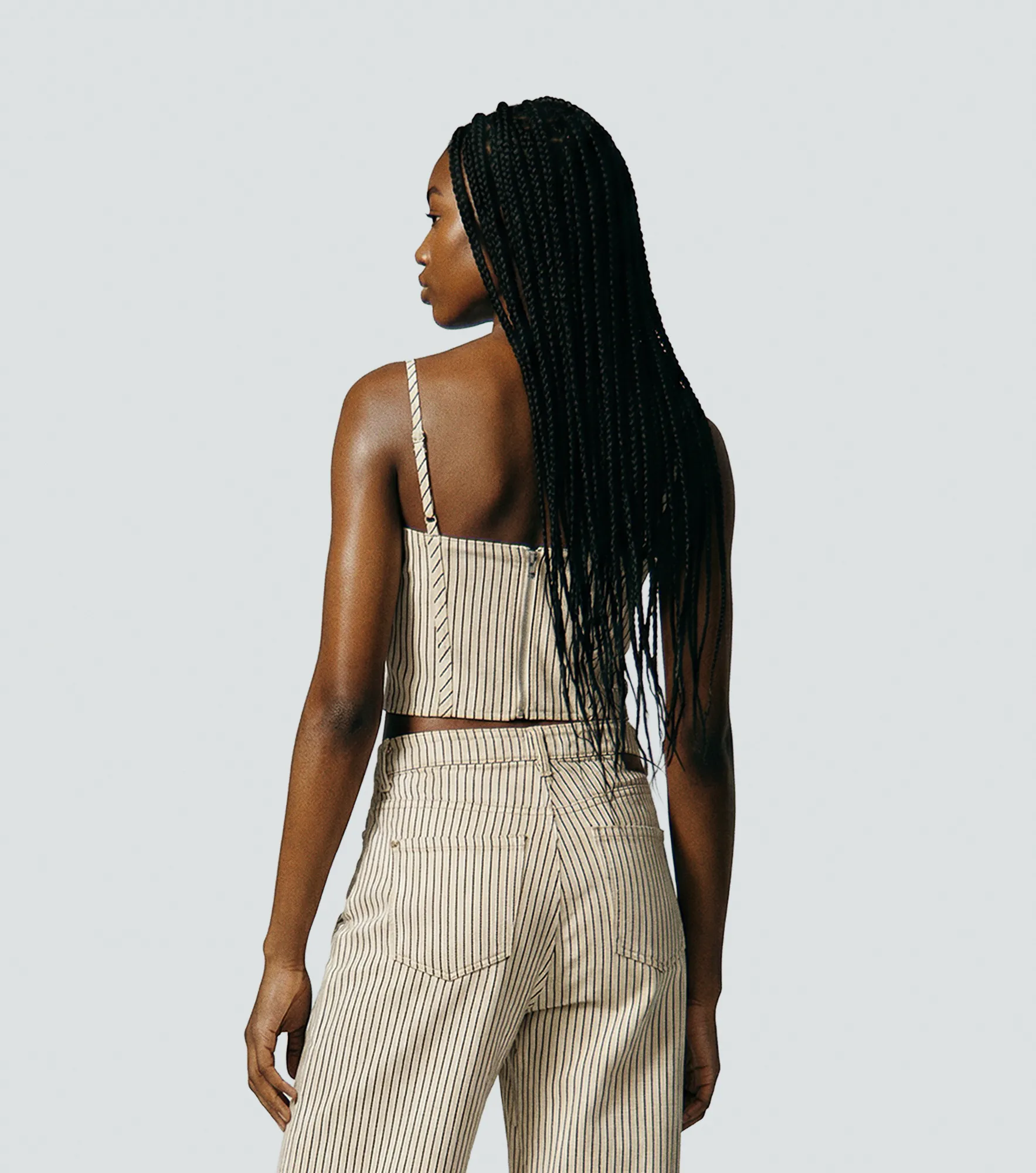 Erly Blusa Tipo Corse De Rayas Typer 836540 CR