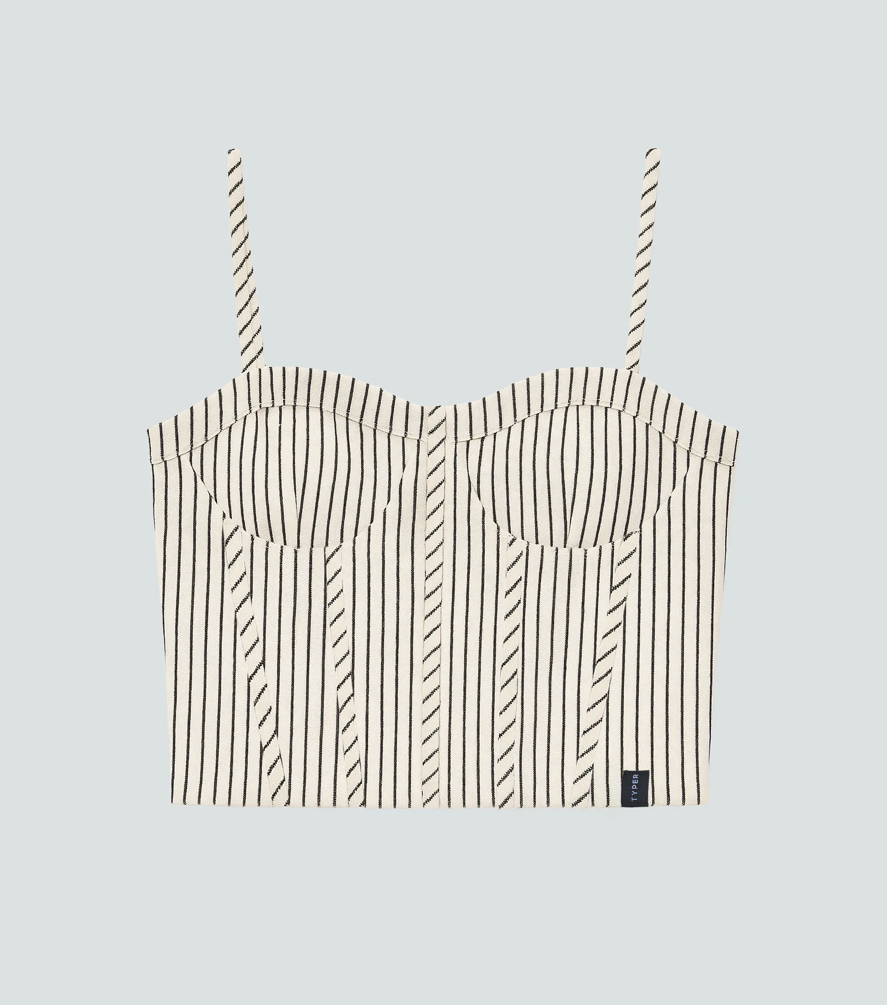 Erly Blusa Tipo Corse De Rayas Typer 836540 CR