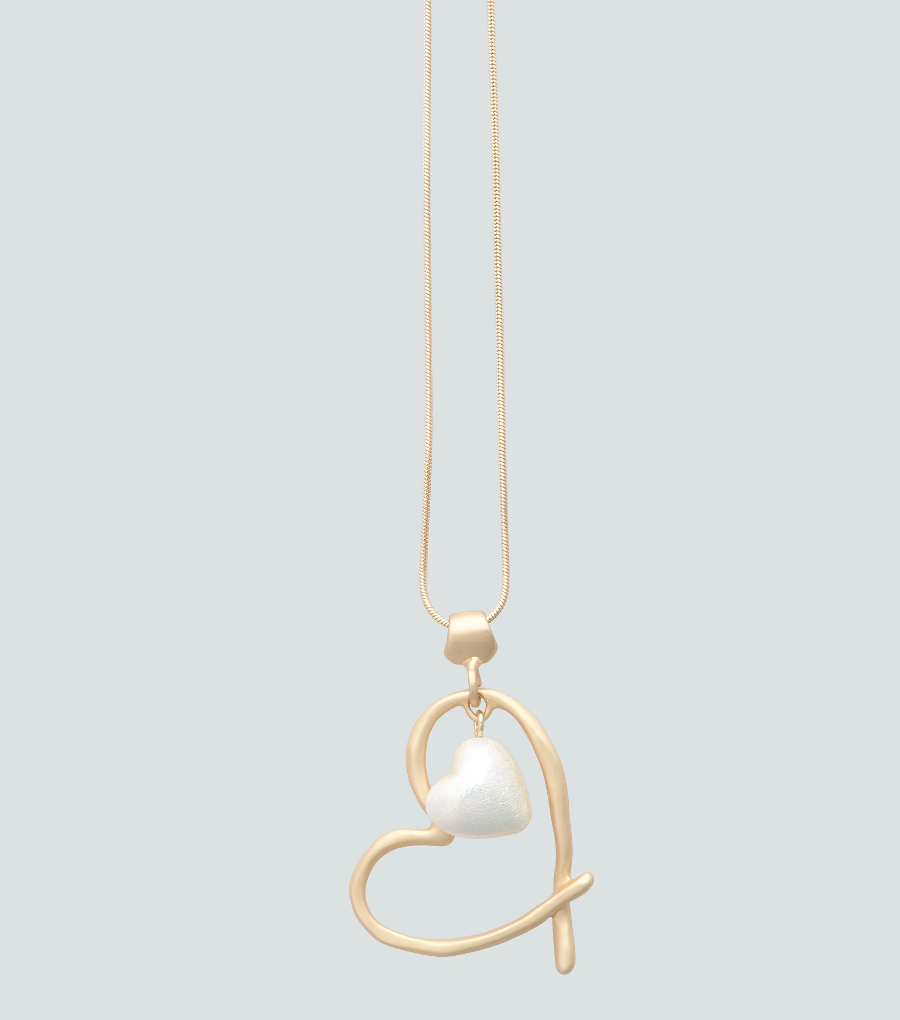 Collar Colgante Con Dije De Corazon Derek 837888 DO