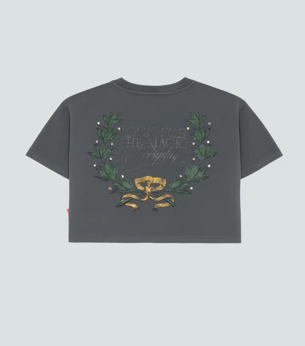 Crop Top Clemont Oversized CenereGO