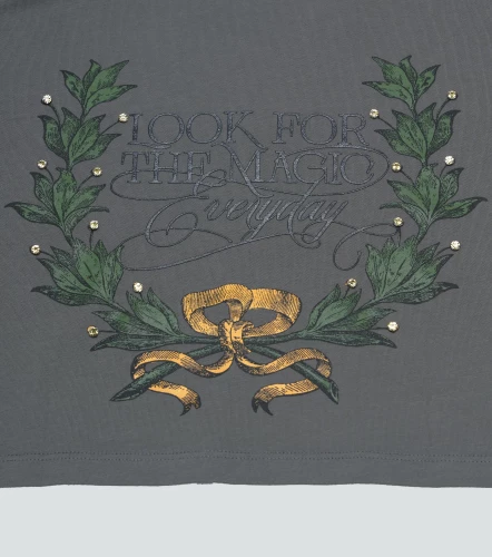 Crop Top Clemont Oversized CenereGO